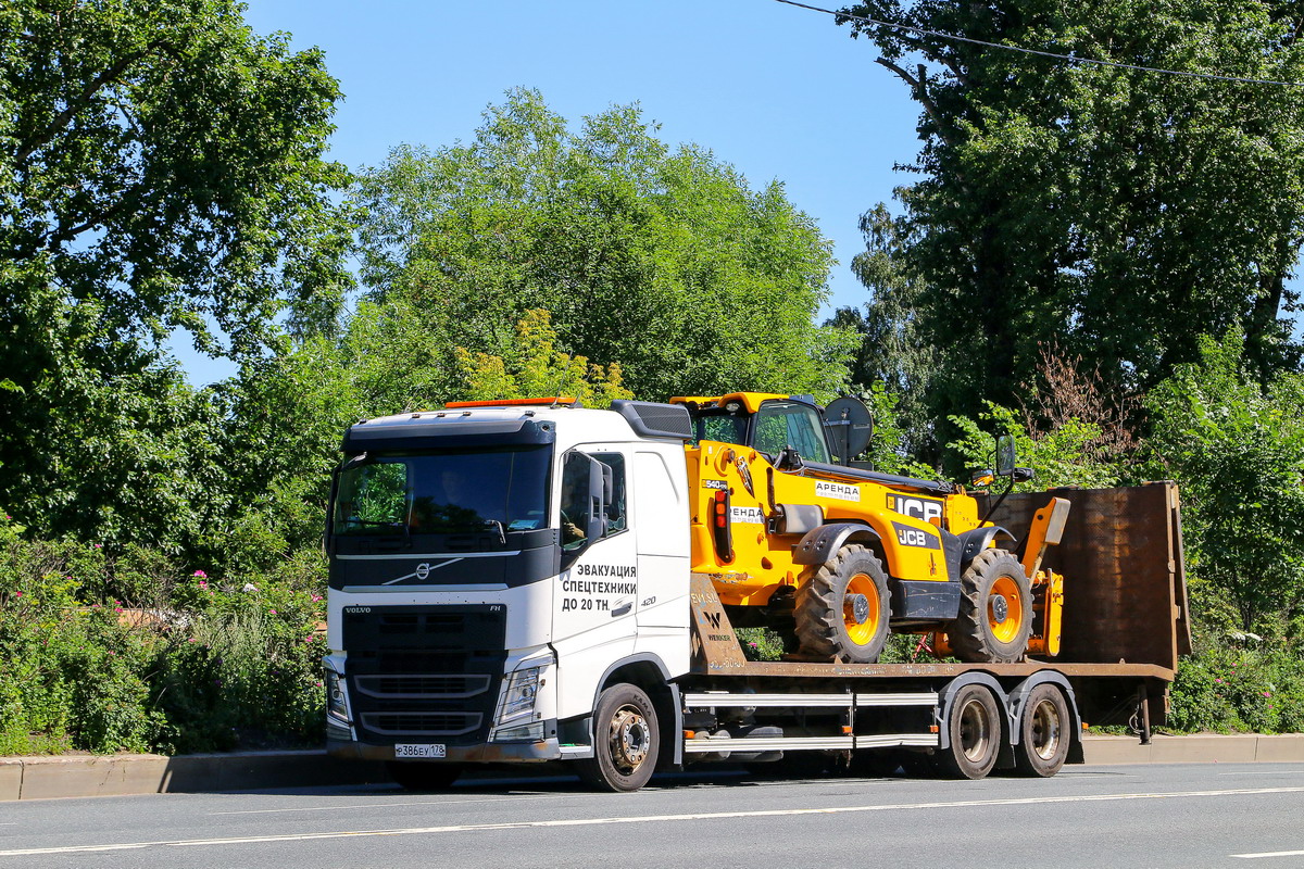 Санкт-Петербург, № Р 386 ЕУ 178 — Volvo ('2012) FH.420