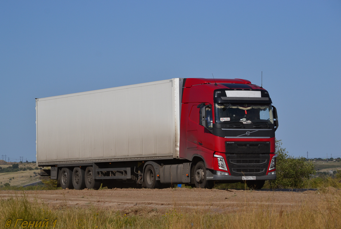 Саратовская область, № А 750 ТУ 164 — Volvo ('2012) FH.420 [X9P]