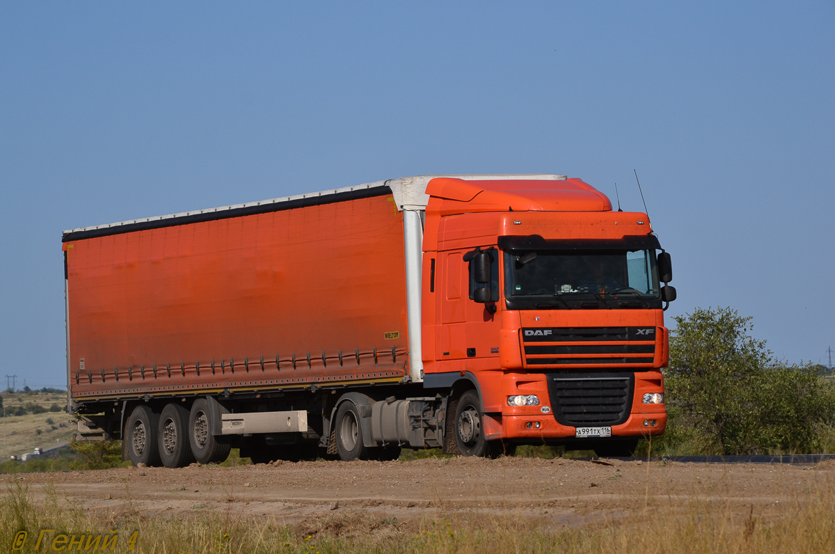 Татарстан, № А 991 ТХ 116 — DAF XF105 FT