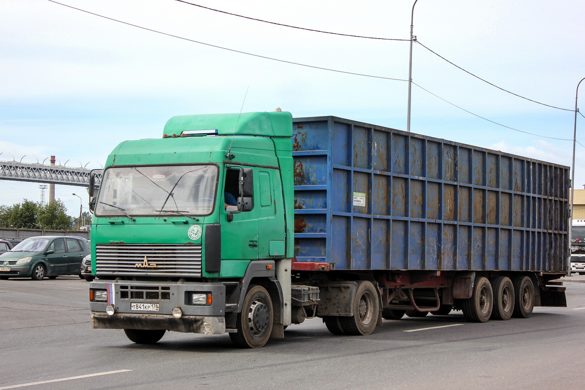 Санкт-Петербург, № Т 841 КР 178 — МАЗ-544008