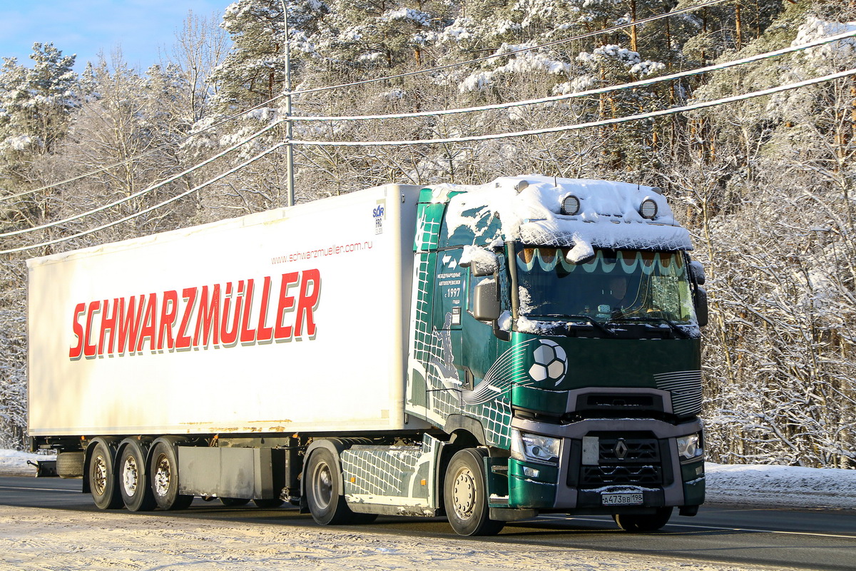 Санкт-Петербург, № А 473 ВВ 198 — Renault T-Series ('2013); Renault T-Series ('2013) "Goleador" (Ленинградская область)