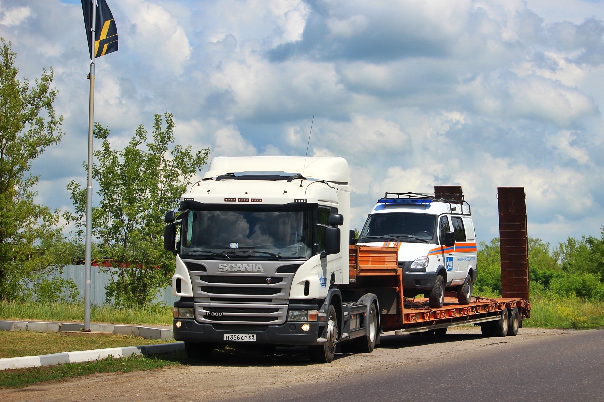 Тамбовская область, № Н 356 СР 68 — Scania ('2004) P360