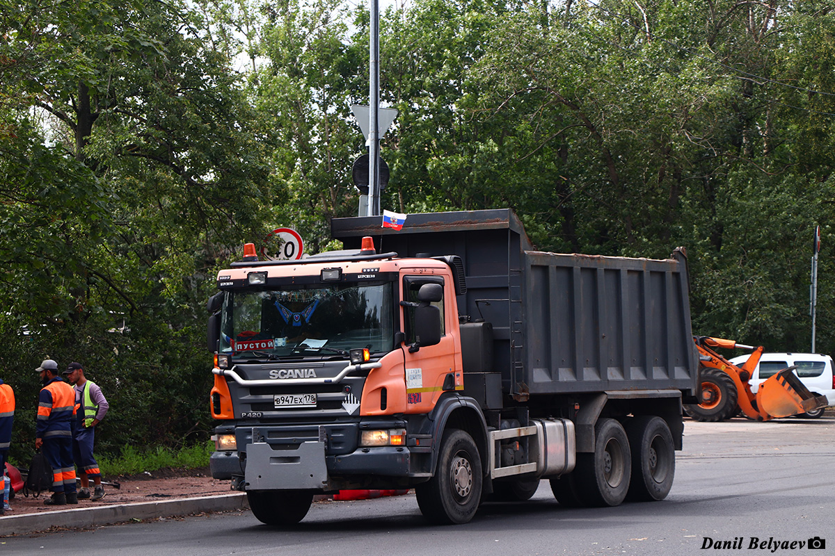 Санкт-Петербург, № В 947 ЕХ 178 — Scania ('2004) P420