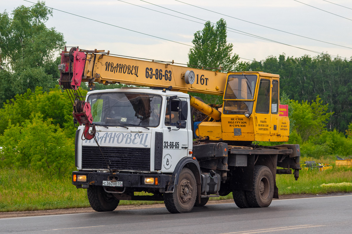 Омская область, № С 360 НЕ 55 — МАЗ-533702