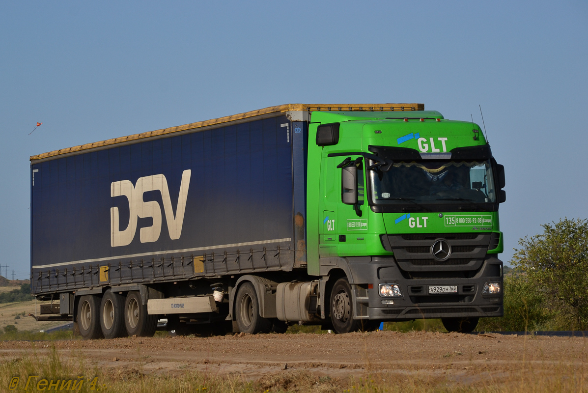 Самарская область, № 135 — Mercedes-Benz Actros '09 1844 [Z9M]