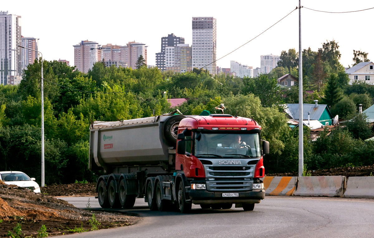 Башкортостан, № Х 140 ОС 102 — Scania ('2011) P400