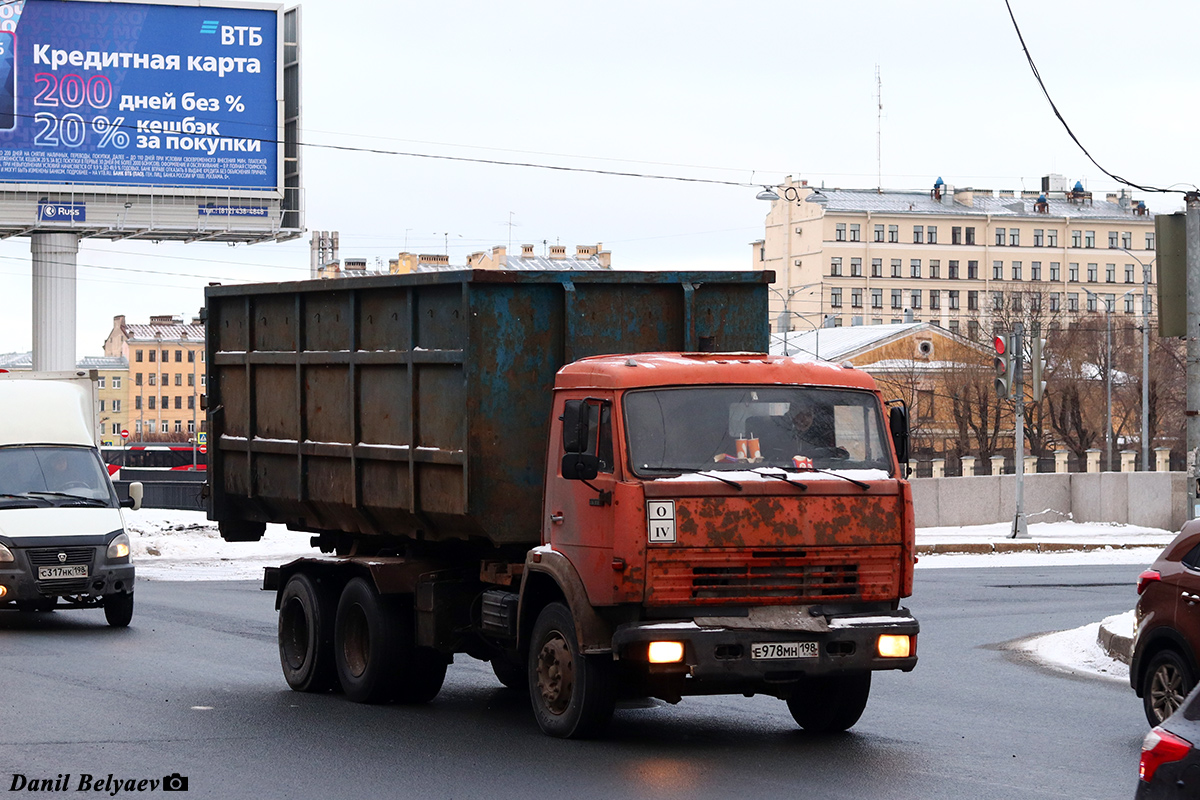 Санкт-Петербург, № Е 978 МН 198 — КамАЗ-65115-62