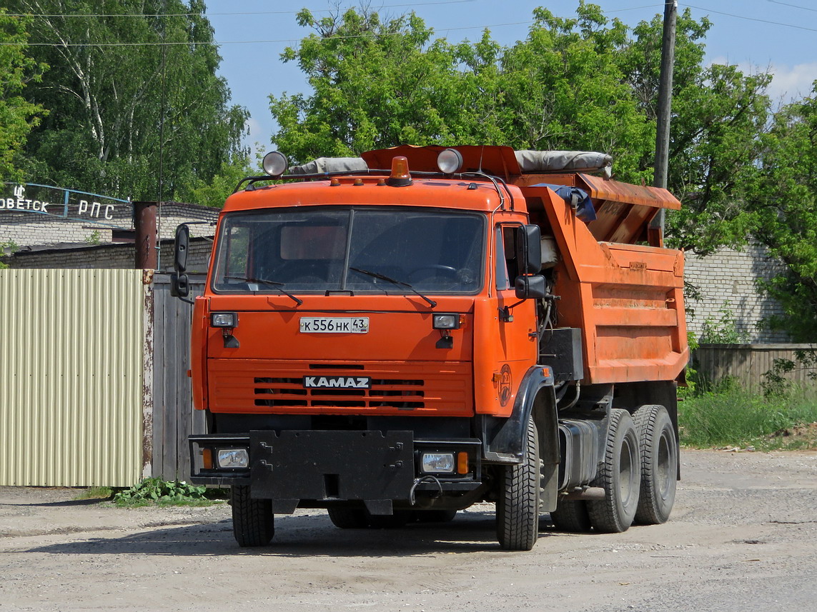 Кировская область, № К 556 НК 43 — КамАЗ-65111-15 [65111R]