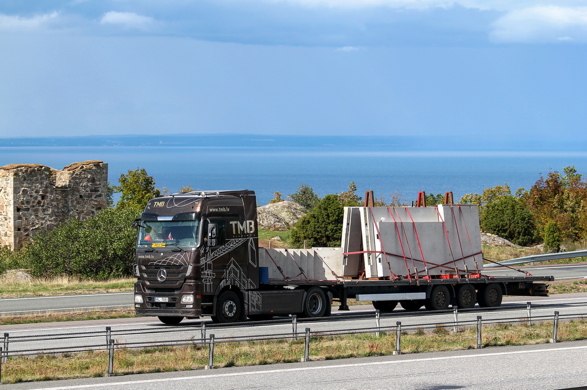 Латвия, № KL-7651 — Mercedes-Benz Actros ('2009)