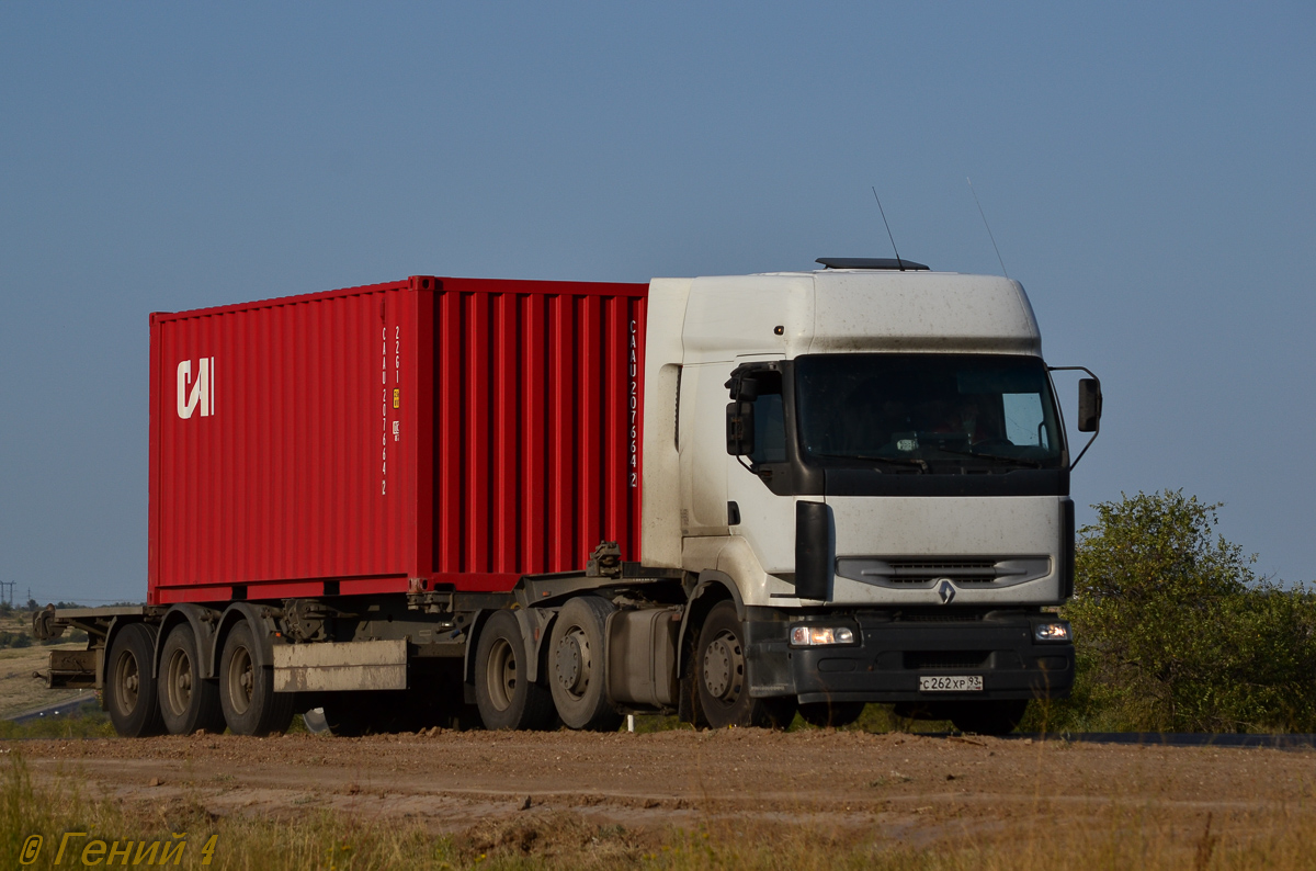 Краснодарский край, № С 262 ХР 93 — Renault Premium ('1996)