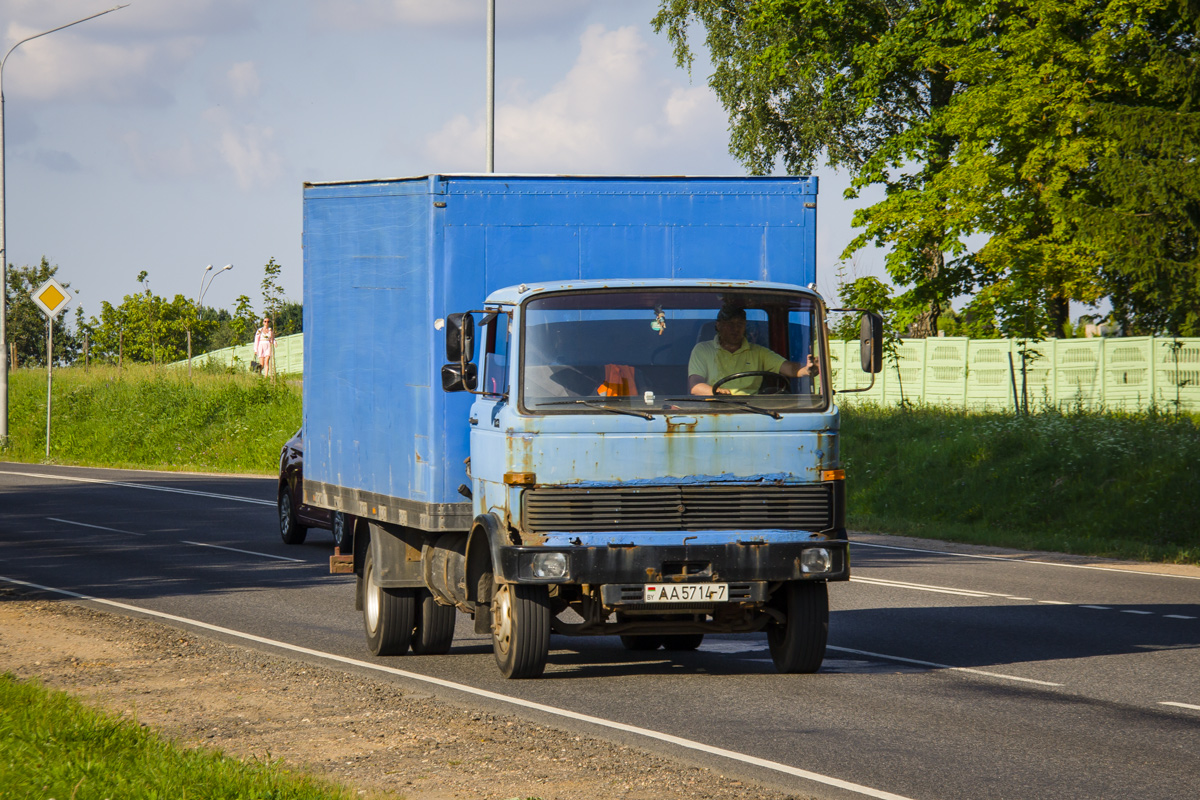 Минск, № АА 5714-7 — Mercedes-Benz LP (общ. мод.)