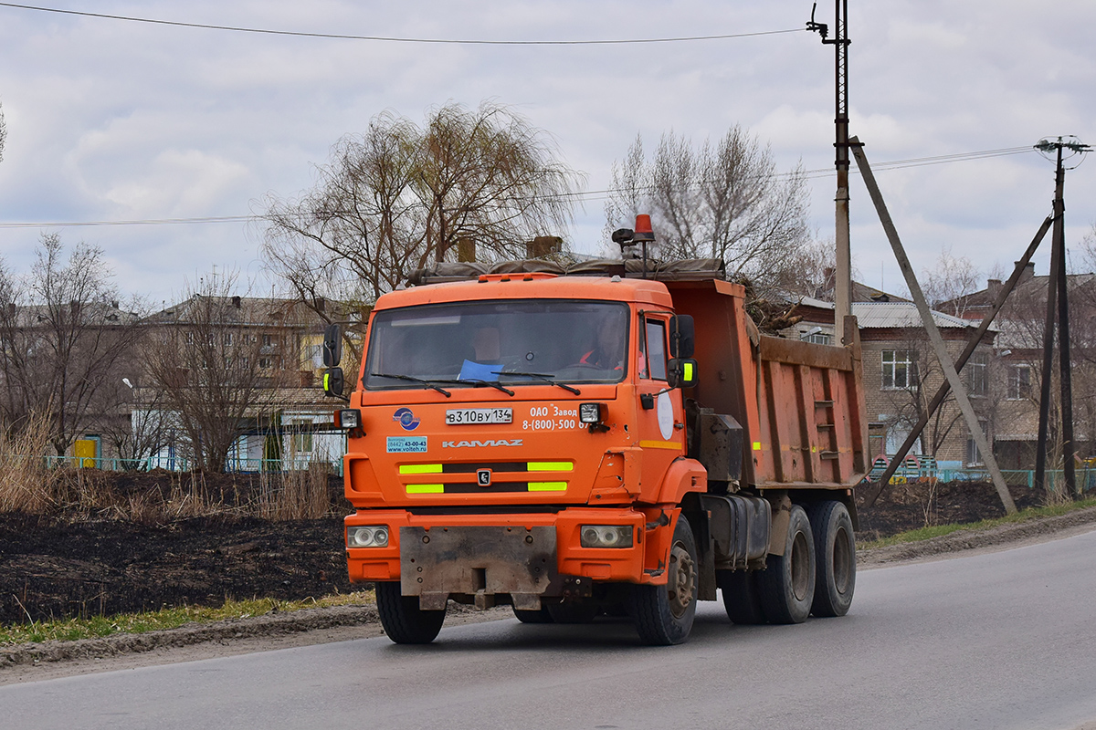 Волгоградская область, № В 310 ВУ 134 — КамАЗ-65115-L4