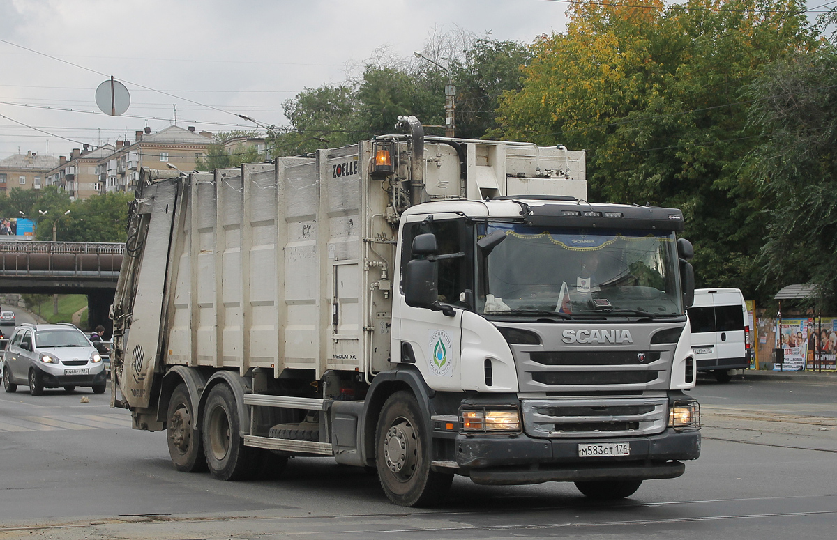 Челябинская область, № М 583 ОТ 174 — Scania ('2011) P340