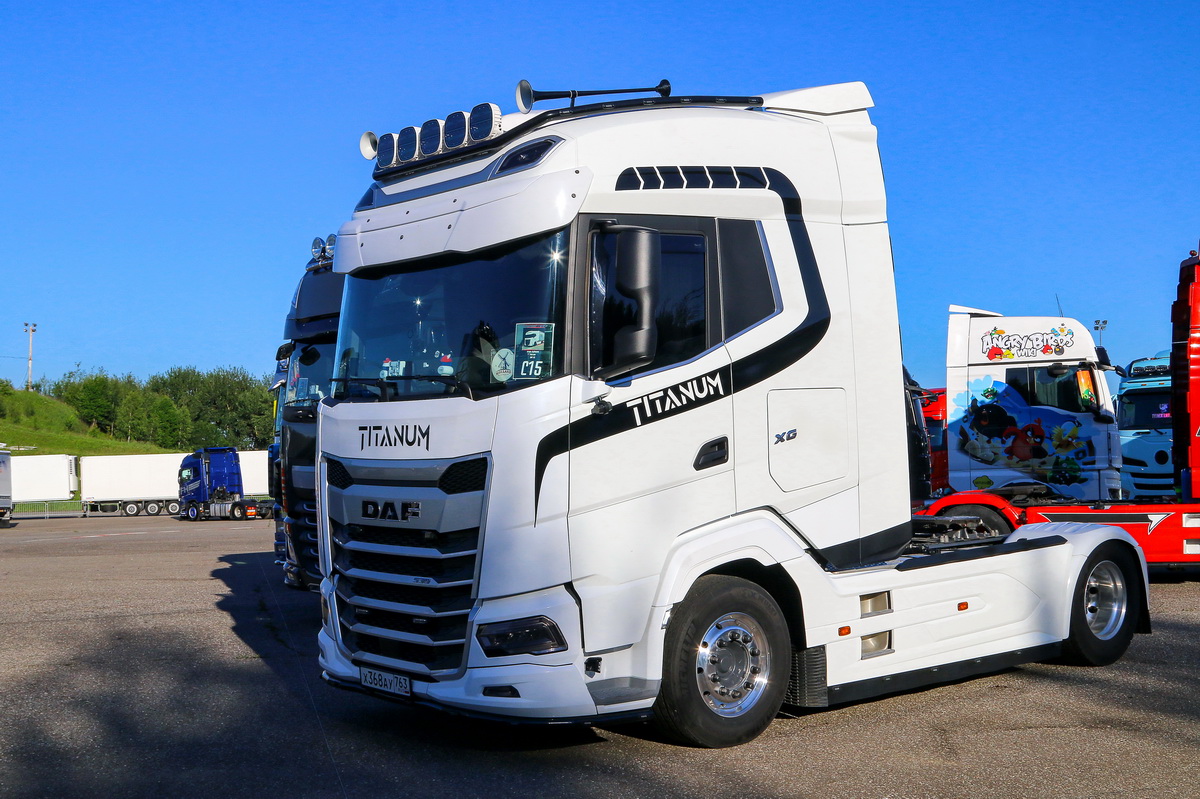 Самарская область, № Х 368 АУ 763 — DAF ('2021) XG FT; Московская область — Фестиваль TruckDay 2024 — июнь