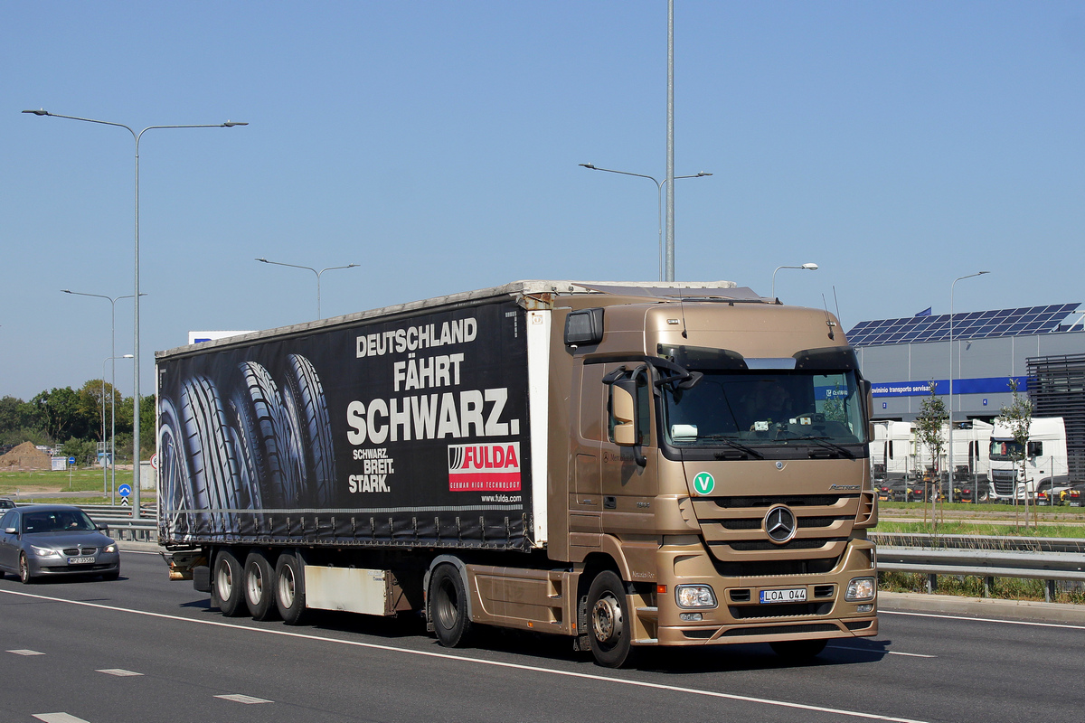 Литва, № LOA 044 — Mercedes-Benz Actros ('2009) 1844