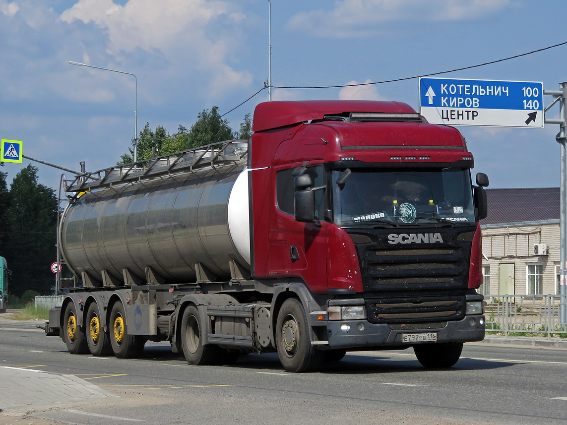 Татарстан, № Е 792 ЕВ 116 — Scania ('2013) G440