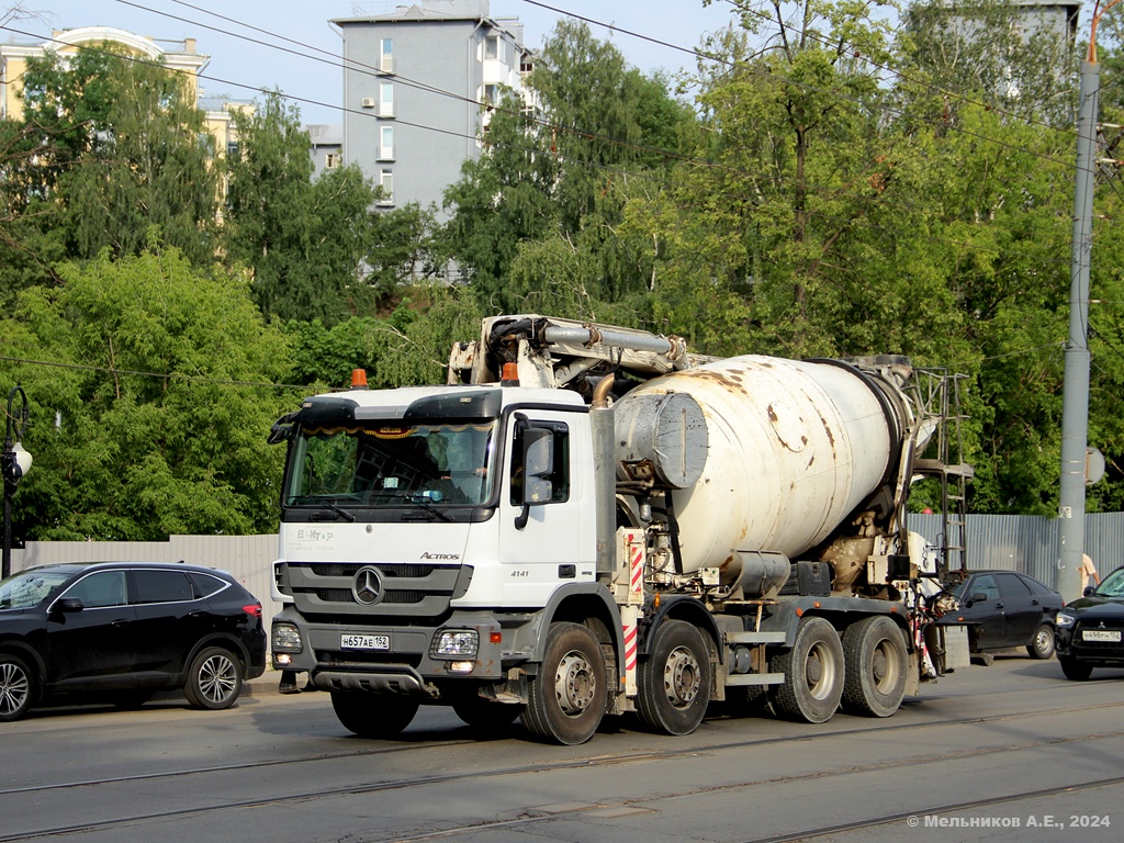 Нижегородская область, № Н 657 АЕ 152 — Mercedes-Benz Actros ('2009) 4141