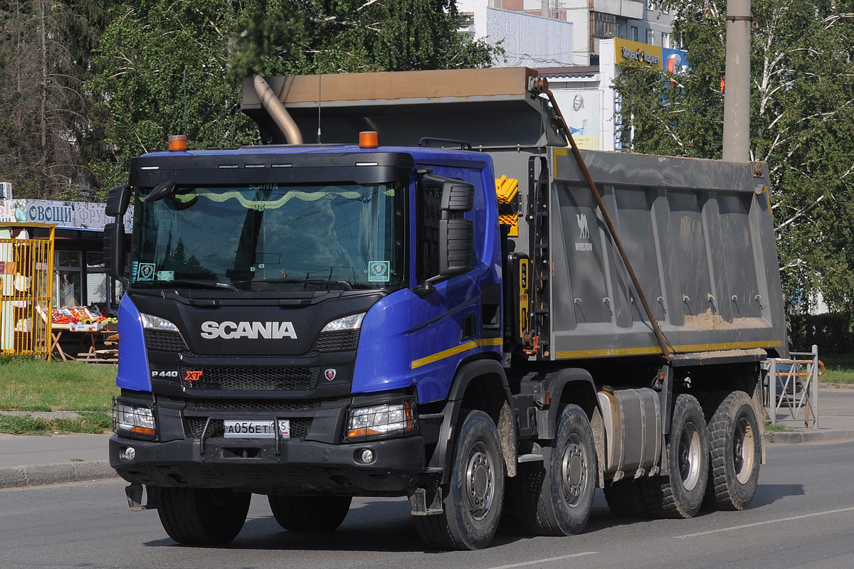 Омская область, № А 056 ЕТ 155 — Scania ('2016) P440