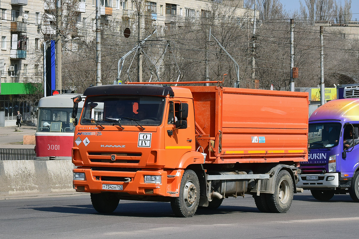 Волгоградская область, № Т 734 ОН 797 — КамАЗ-43255-G5