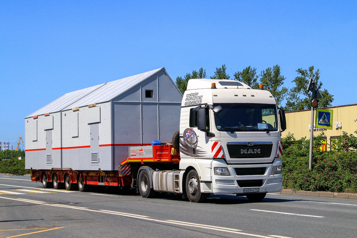 Ленинградская область, № К 629 КА 147 — MAN TGX ('2007) 18.400