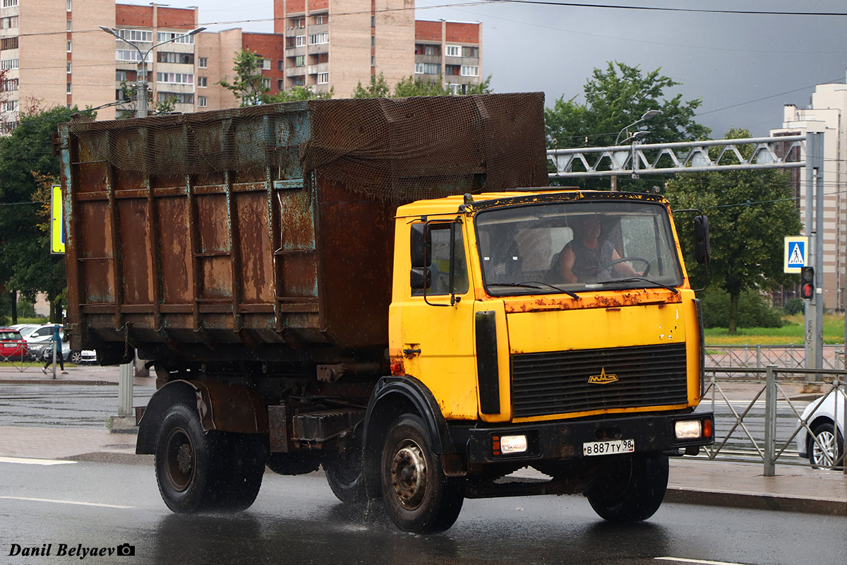 Санкт-Петербург, № В 887 ТУ 98 — МАЗ-5337A2