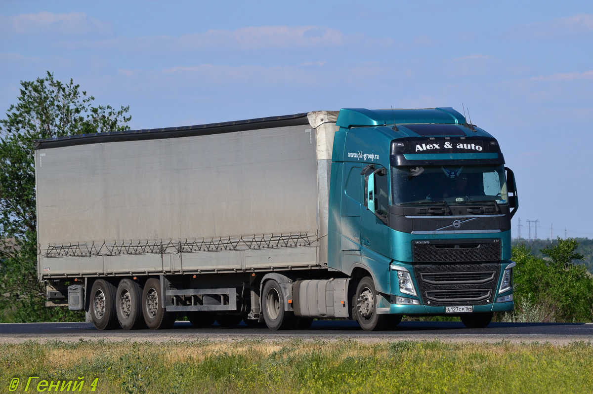 Саратовская область, № А 127 СР 164 — Volvo ('2012) FH.460 [X9P]