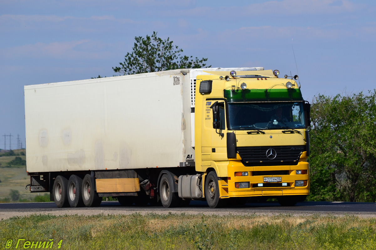 Краснодарский край, № Р 777 РМ 93 — Mercedes-Benz Actros ('1997) 1840