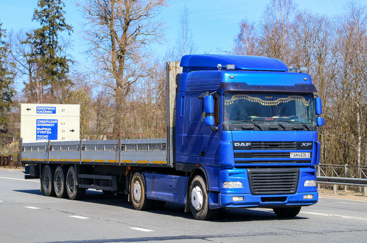 Витебская область, № АМ 4838-2 — DAF XF95 FT