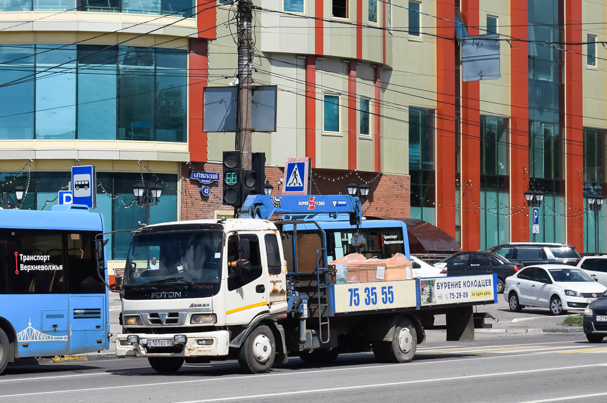 Тверская область, № Х 101 ЕС 69 — Foton Auman BJ1163