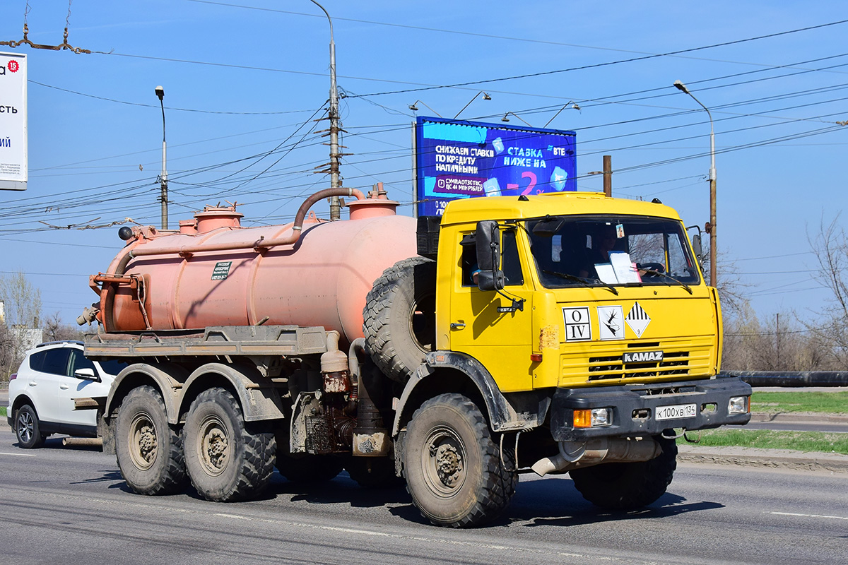 Волгоградская область, № К 100 ХВ 134 — КамАЗ-43118-10 [43118K]