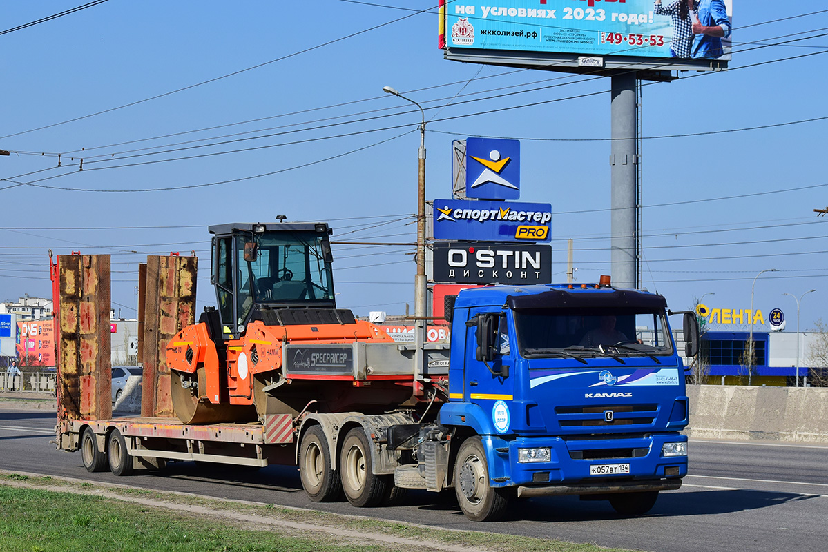 Волгоградская область, № К 057 ВТ 134 — КамАЗ-65116-A5