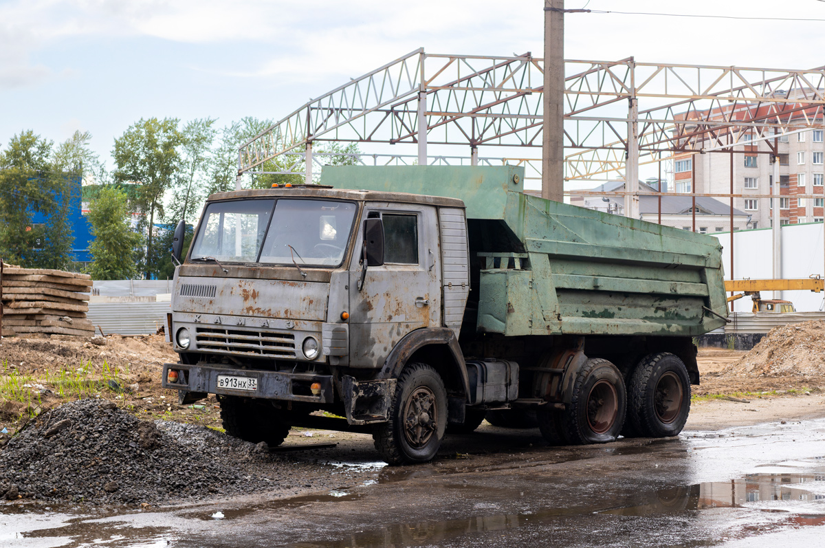 Вологодская область, № В 913 НХ 33 — КамАЗ-54112