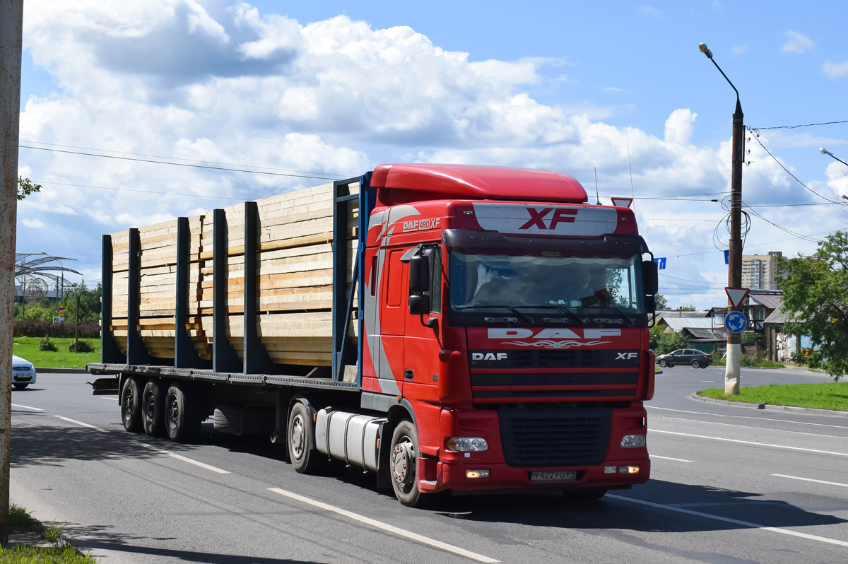 Тверская область, № У 422 РО 69 — DAF XF95 FT