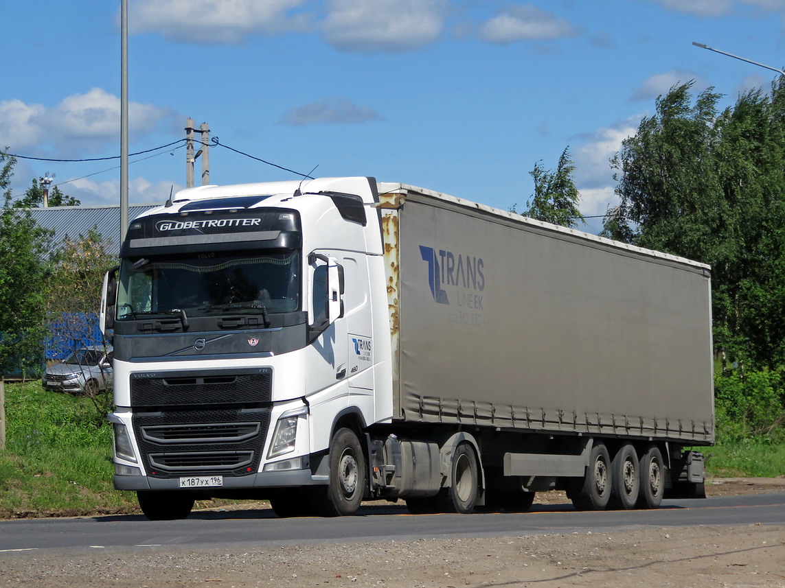 Свердловская область, № К 187 УХ 196 — Volvo ('2012) FH.460 [X9P]