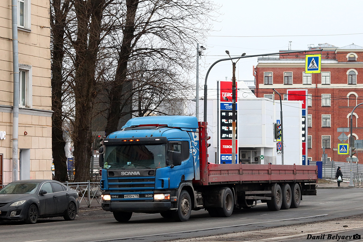 Санкт-Петербург, № В 830 РК 178 — Scania ('1996) P114G