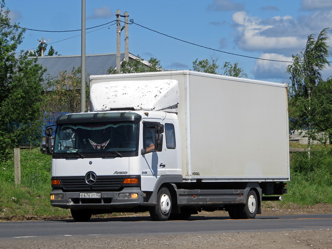 Калужская область, № Е 676 ХТ 40 — Mercedes-Benz Atego 815