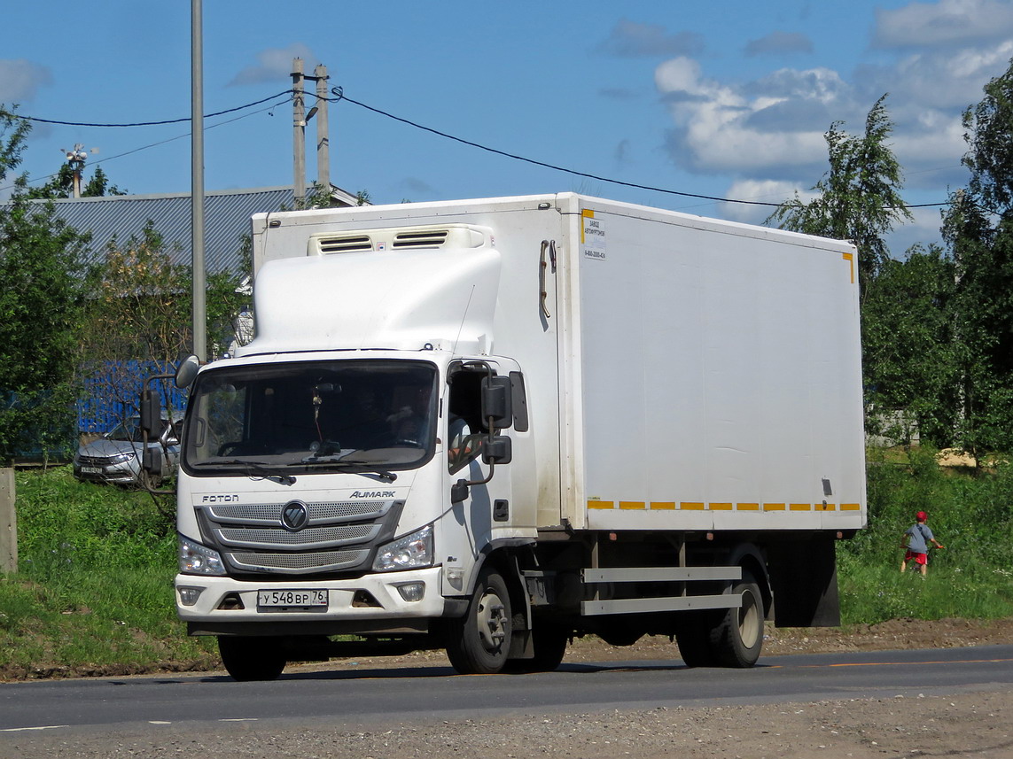 Ярославская область, № У 548 ВР 76 — Foton (Общая модель)