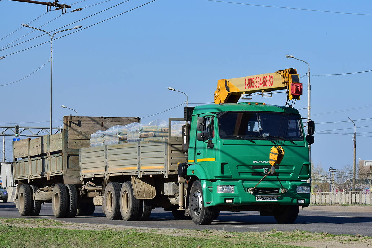 Волгоградская область, № М 252 МО 134 — КамАЗ-65116-30