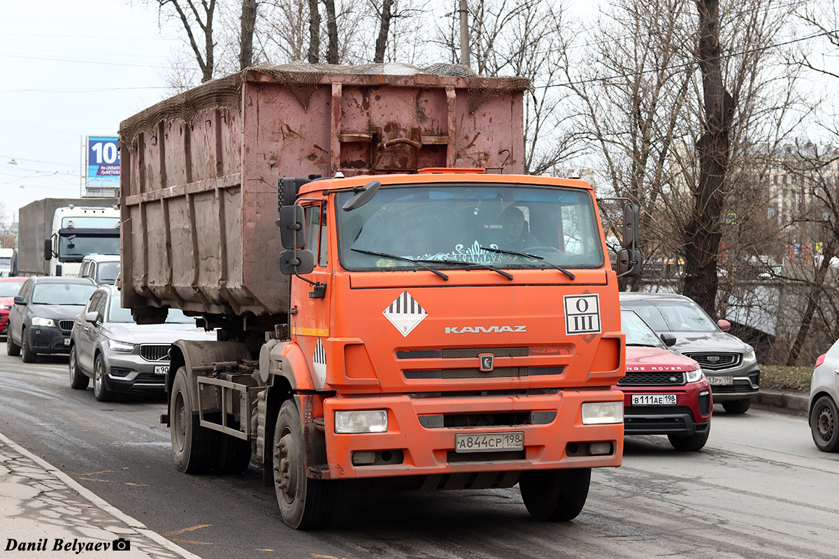 Санкт-Петербург, № А 844 СР 198 — КамАЗ-53605-A5