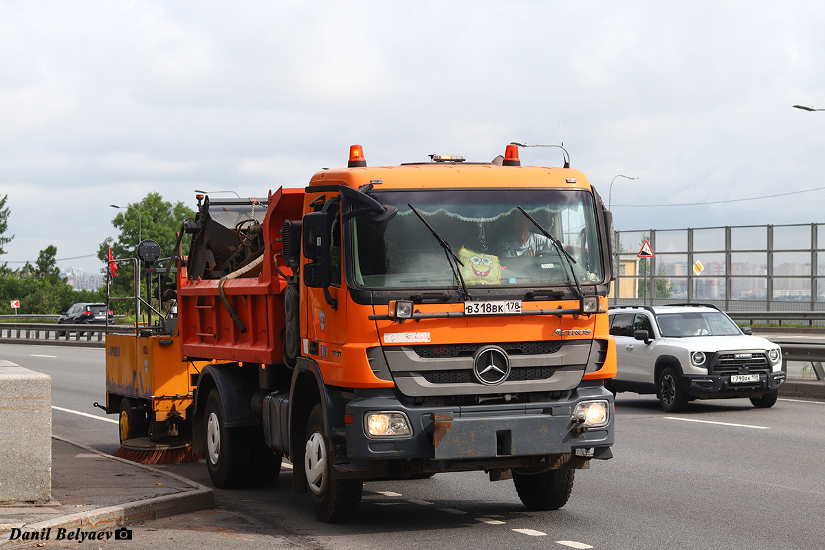 Санкт-Петербург, № 3078 — Mercedes-Benz Actros ('2009) 2041