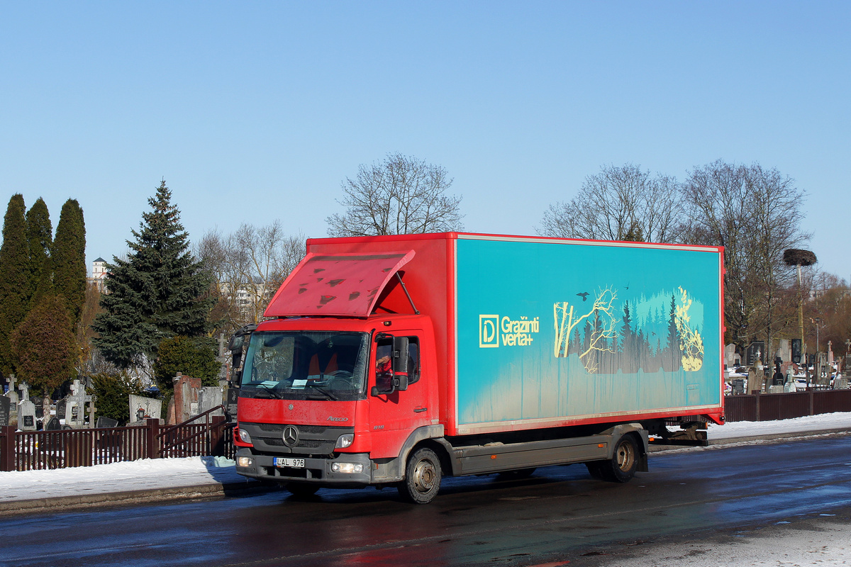 Литва, № LAL 976 — Mercedes-Benz Atego 818