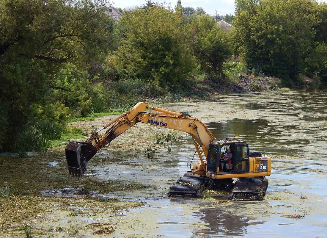 Волгоградская область, № (34) Б/Н СТ 0125 — Komatsu PC210; Волгоградская область — Спецтехника без номеров