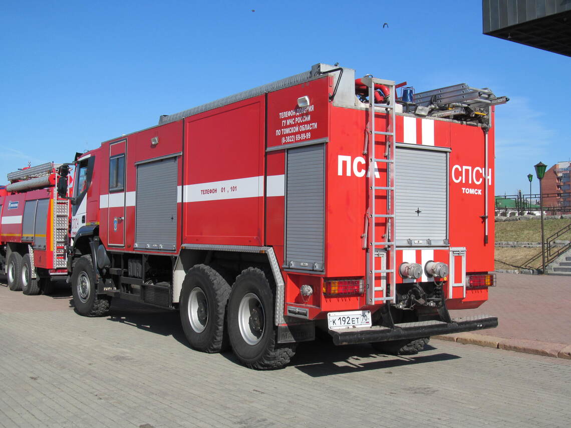 Томская область, № К 192 ЕТ 70 — IVECO-AMT Trakker ('2013)