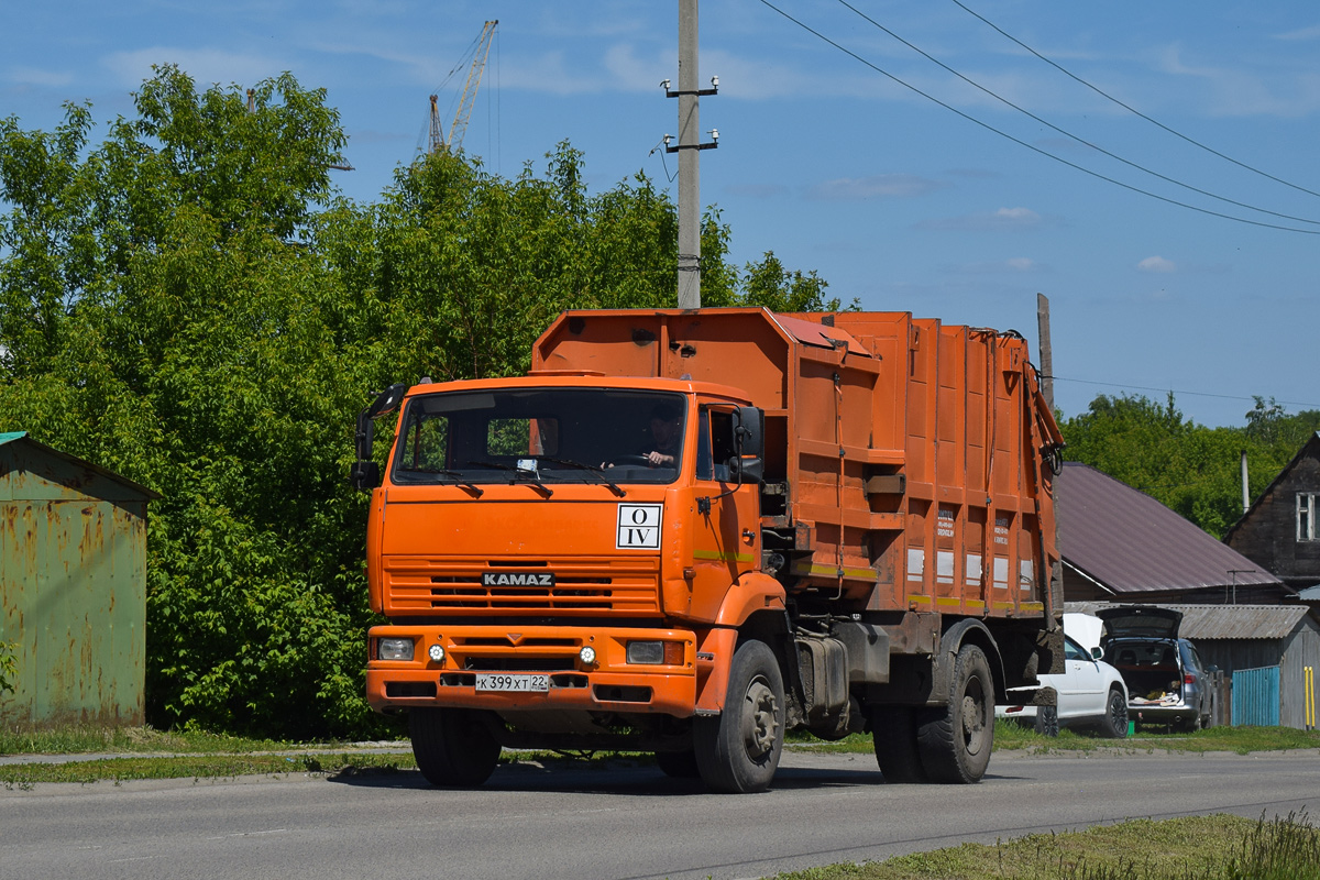 Алтайский край, № К 399 ХТ 22 — КамАЗ-53605-62