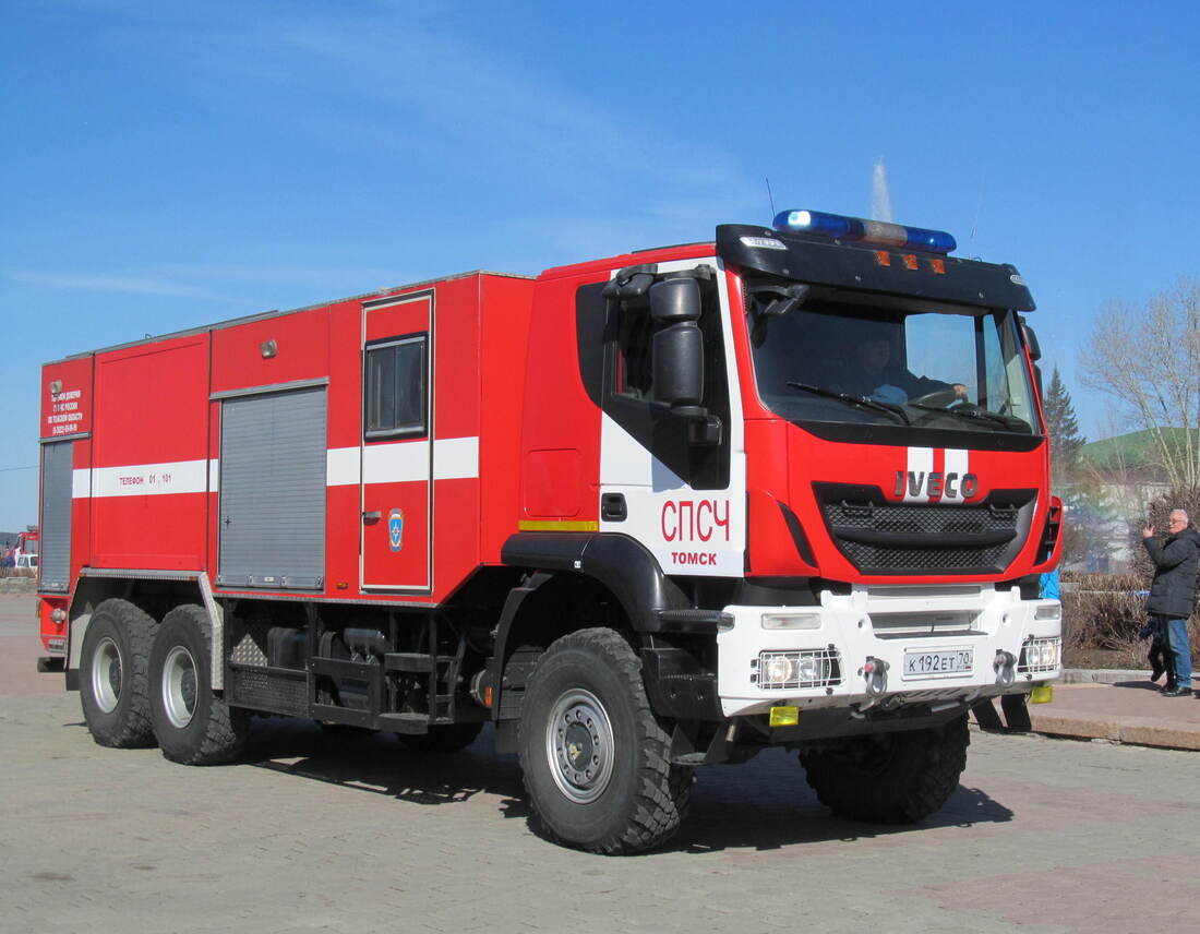 Томская область, № К 192 ЕТ 70 — IVECO-AMT Trakker ('2013)