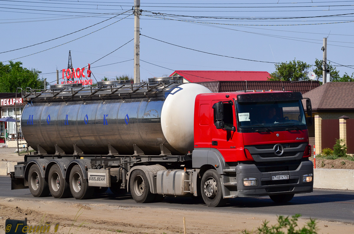 Санкт-Петербург, № В 148 ТК 178 — Mercedes-Benz Axor 1840 [Z9M]