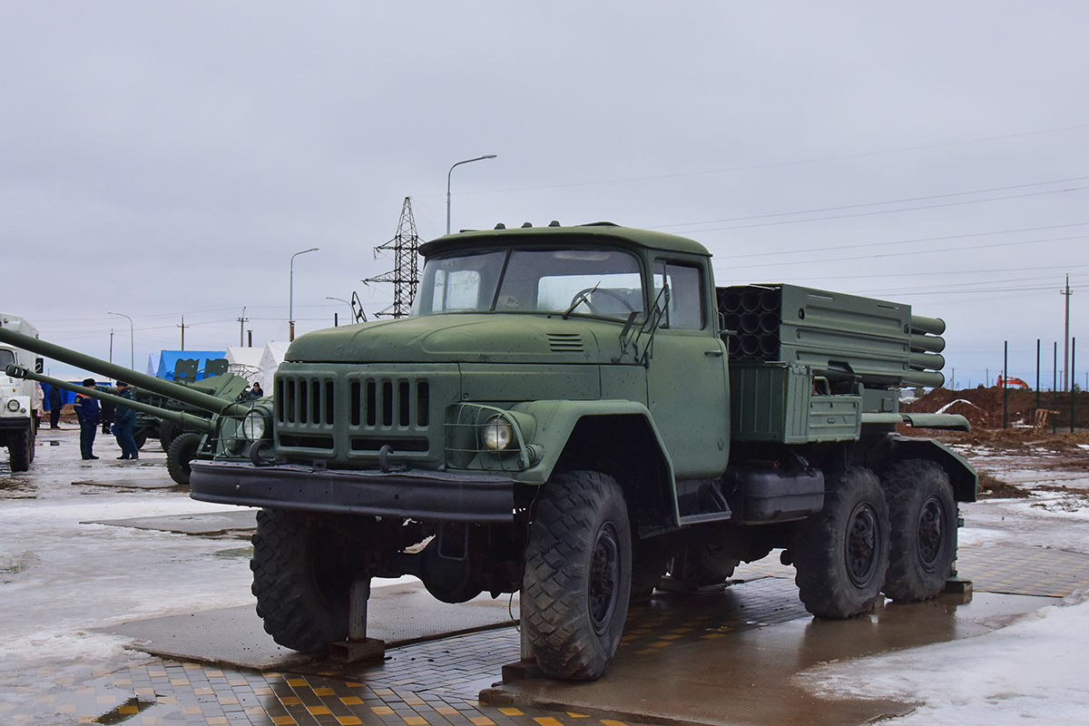 Волгоградская область, № (34) Б/Н 0065 — ЗИЛ-131; Техника на постаментах, памятники (Волгоградская область)