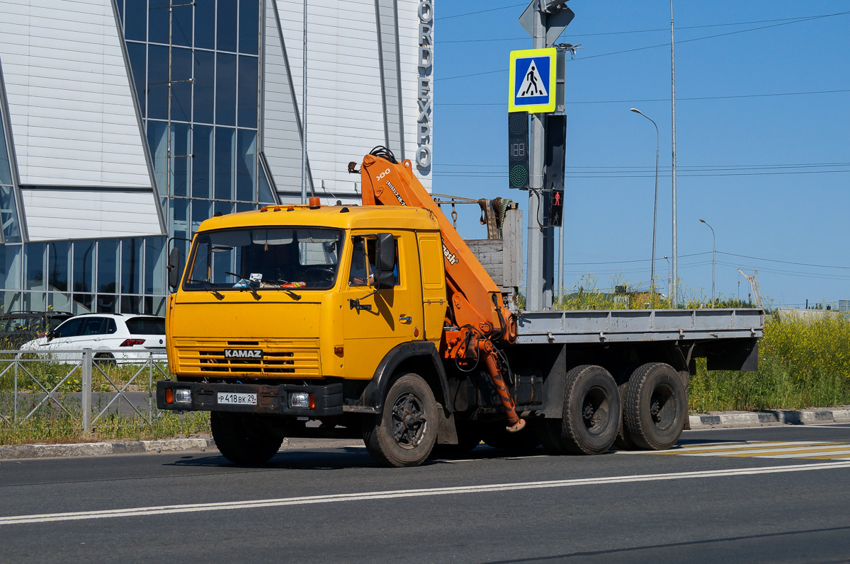 Архангельская область, № Р 418 ВК 29 — КамАЗ-5320