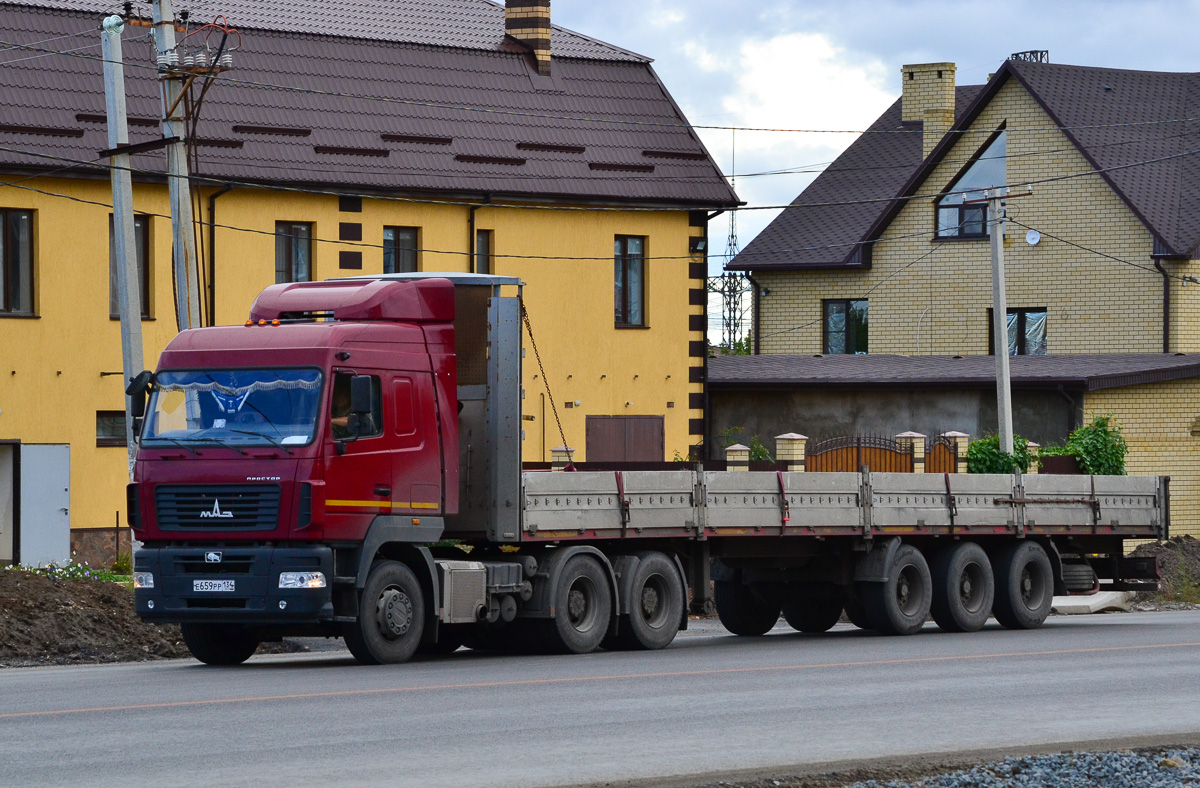 Волгоградская область, № Е 659 РР 134 — МАЗ-6430E9