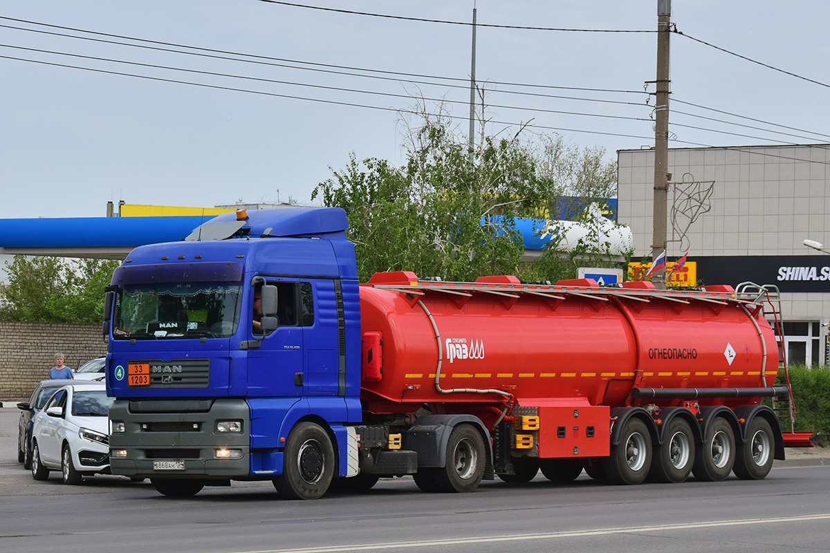 Волгоградская область, № В 868 АН 134 — MAN TGA 18.400